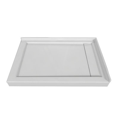 Signature 48'' W 32'' D Rectangular Double Shower Base