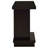 Engineered Wood Pedestal Console Table