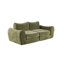 Canapé-lit modulaire convertible en flanelle L 37 po x P 102 po x H 29 po SOFSIT