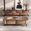 Table basse à quatre pieds avec rangement-98347090