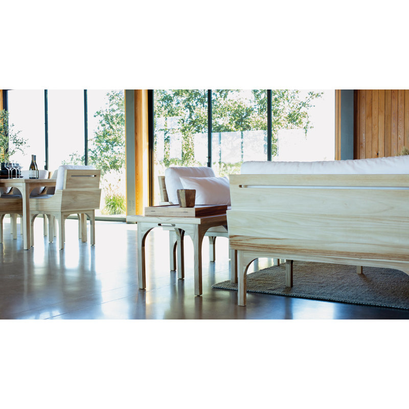 Serenique Outdoor Square Teak Side Table