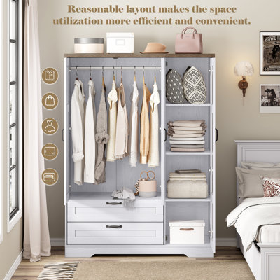 Armoire 46 po American Country