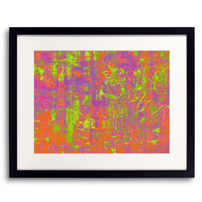 Powerful Connection Print by Drew Gaffney, Black Framed Paper, 16" H x 20" W