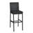 6 - Person Acacia Wicker Patio Dining Set with Rectangular Table