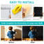 10 x 3 x 3 carreaux de brique autocollant mural papier peint panneau de mousse 13,8 x 15,2 po