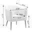 Fauteuil demi-tonneau Chuhay