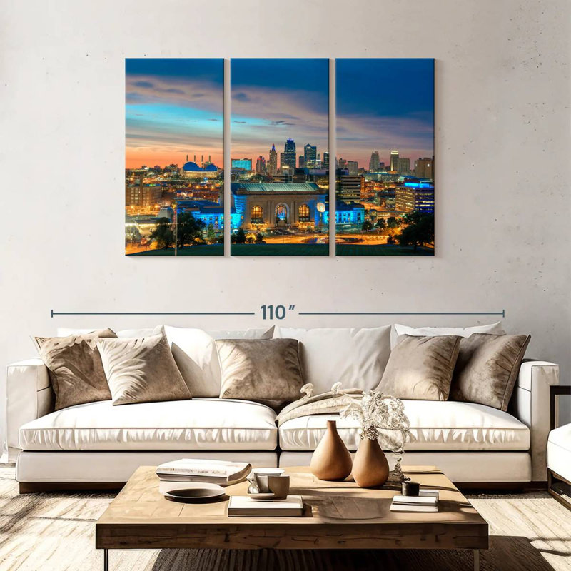 Rorry Kansas After Dark, 48" H x 74" W