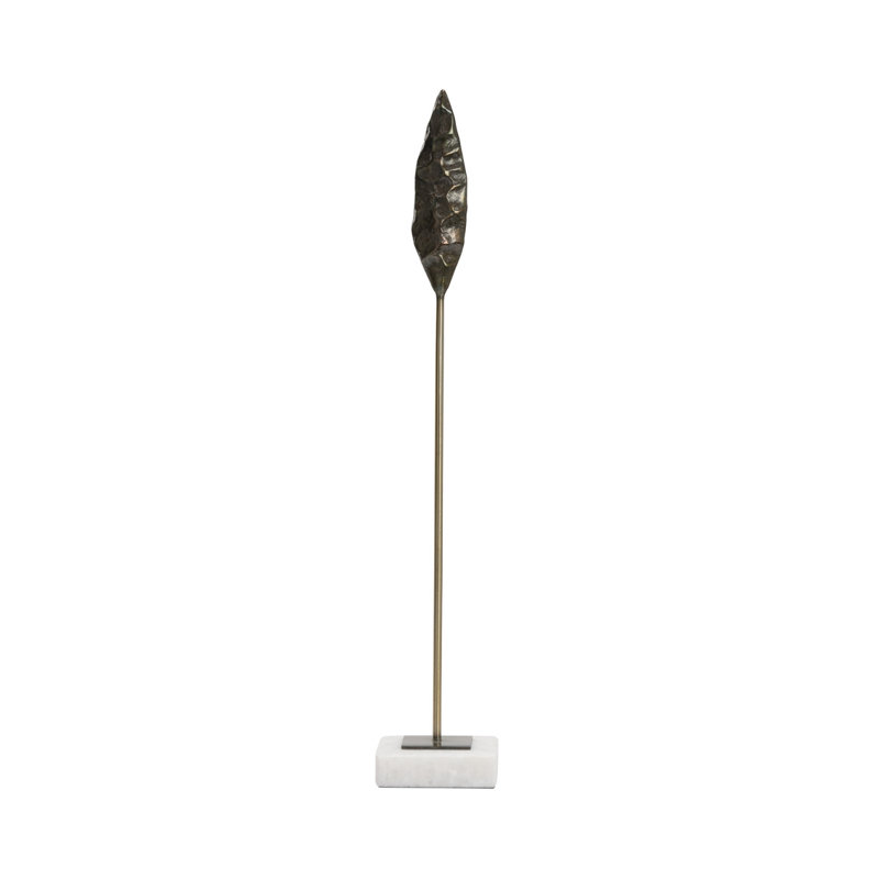 Fletcher Sculpture, 15.25" H x 3.25" W x 3.25" D