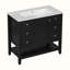 Meuble-lavabo simple 36 po avec plateau Raydan-473503872
