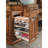 Rev-A-Shelf Wood Pull Out Vanity Organizer with Soft Close-93603929