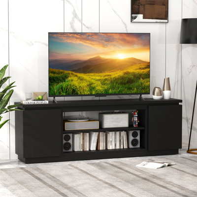 Unfinished TV Stand Fireplace for TVs up to 78"