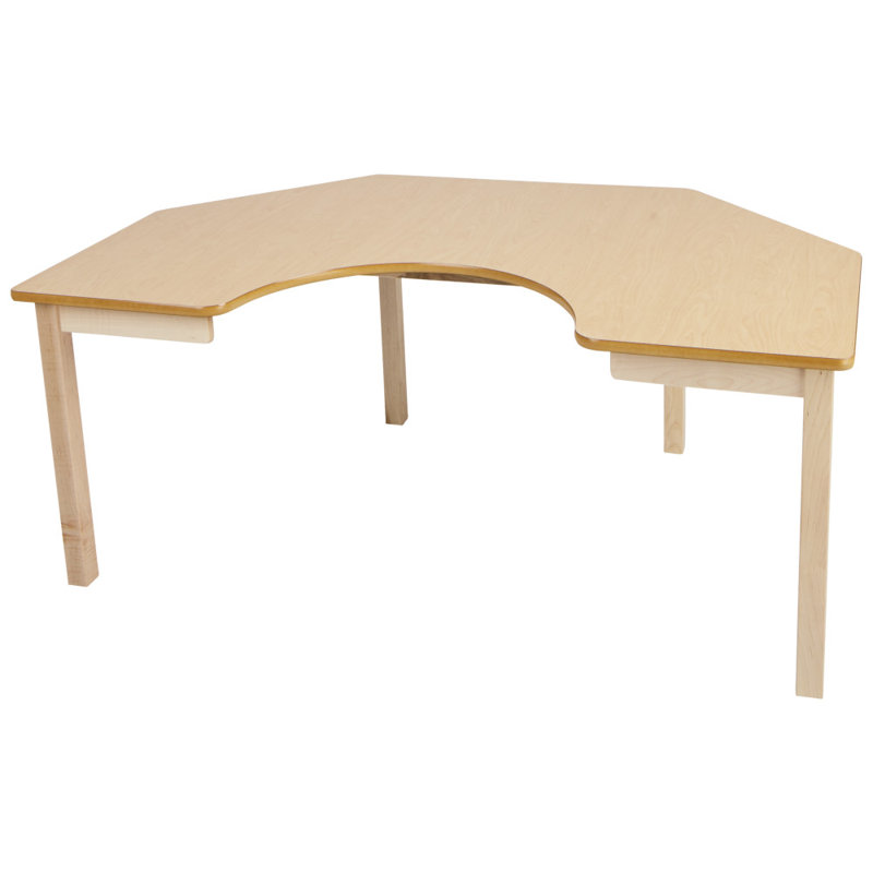 Table d’écriture pour enfants en bois et reins