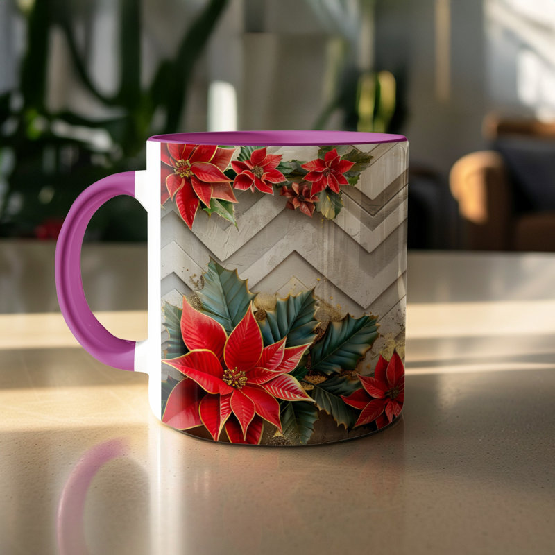Ceramic Coffee Mug, Purple