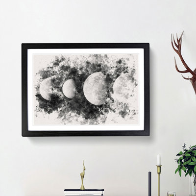 Moons of Jupiter - Picture Frame Painting Print