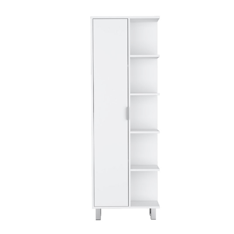 Armoire à linge Sandy, Bathromm, blanc
