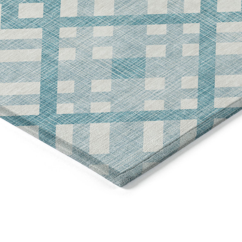 Tapis intérieur / extérieur Loreen avec envers antidérapant, Rectangle 9 pi x 12 pi