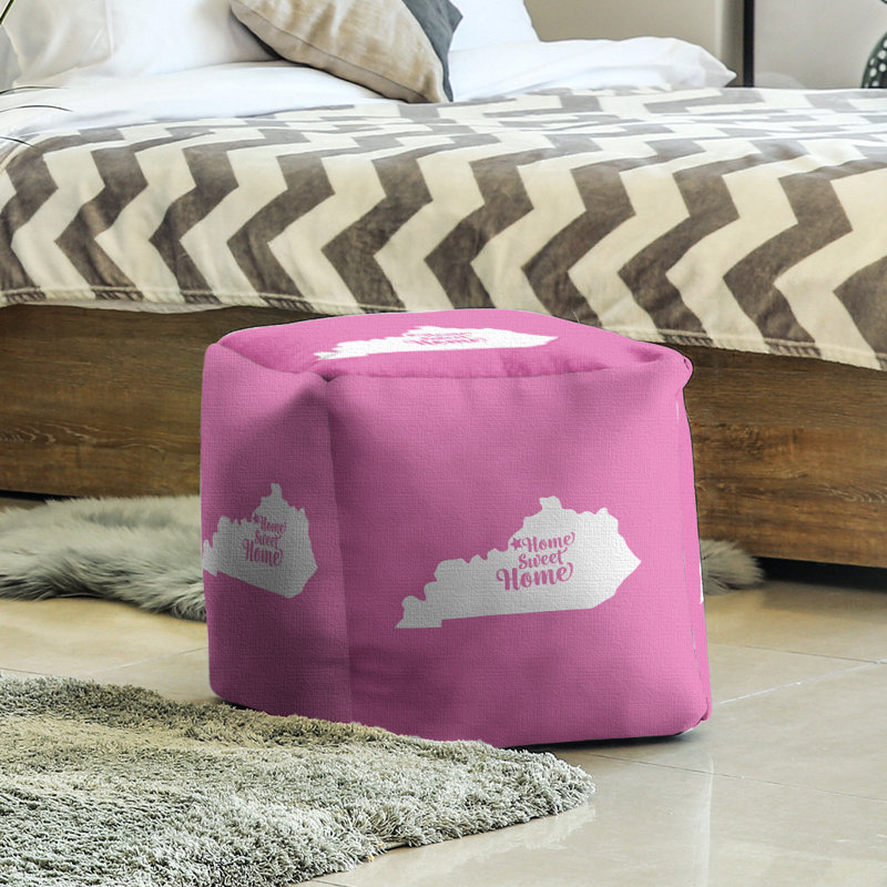 Repose-pieds à cubes louisville the home, Rose