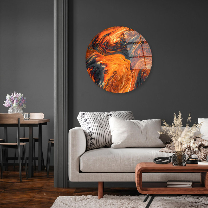 Boze Wall Decor on Tempered Glass