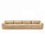 Canapé doux et moelleux en tissu pelucheux avec éponge haute densité 32D, conception ergonomique pour plus de confort et de polyvalence-1902182157