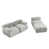 Velours gris clair est en rupture de stock