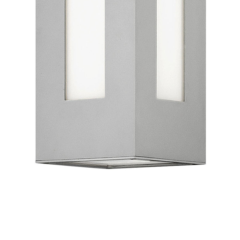 Dorian 1 - Bulb Outdoor Flush Mount, E26/Medium (Standard), 18.75" H x 6" W x 6.75" D, Bronze