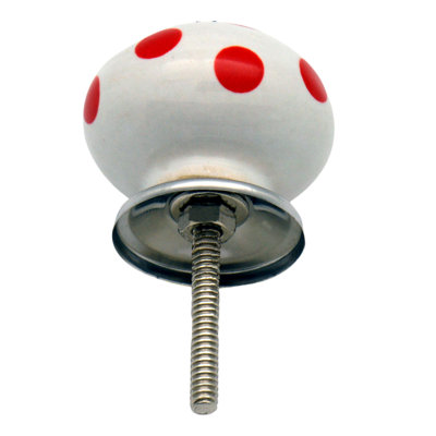 Nicola Spring - Round Ceramic Cabinet Knobs