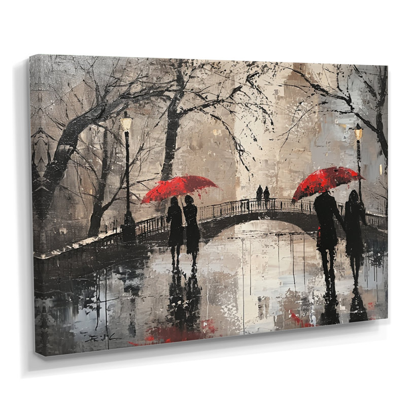 Sanni - City Paris, impression d'art mural, H 24 po x l 32 po, Toile tendue