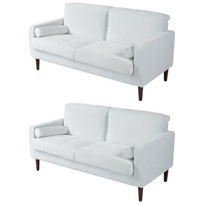 Carmelinda 157Cm Square Arms Sofa