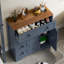 Armoire de rangement Farmhouse avec 2 portes et 4 tiroirs-2048582458