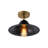 1-Light 12'' Semi Flush Mount