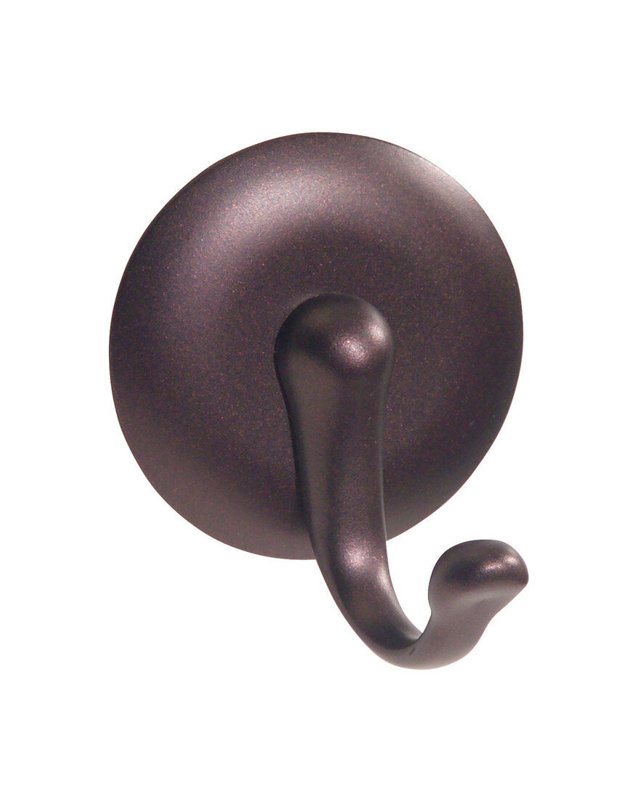 iDesign 55071 Hook Bronze Brown Metal Medium Bronze Pair, Brown