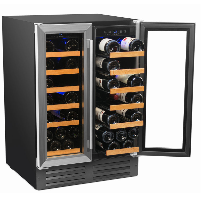 Smith & Hanks Dual Zone 24'' 40 Bottle with Reversible Door