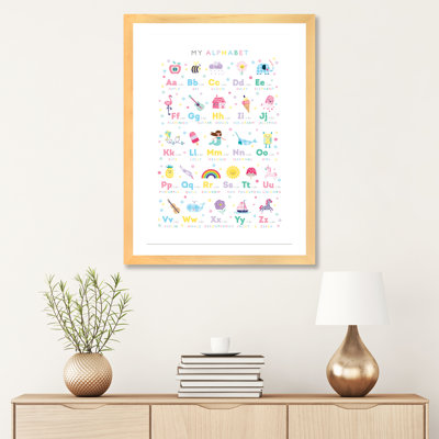 " Alphabet Print "