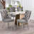 Dining Chairs, Upholstered High-end Tufted Dining Room Chair with Nailhead Back Ring-178148667-178148647-188948057