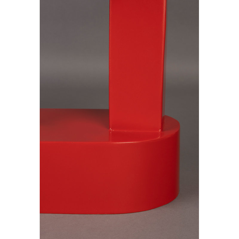 Table de bout en fer Magenta