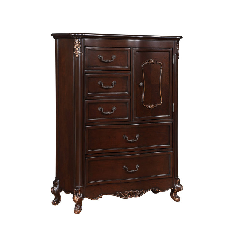 Commode à 5 tiroirs Leon