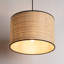 Adiana 1 - Light Beige Drum Pendant