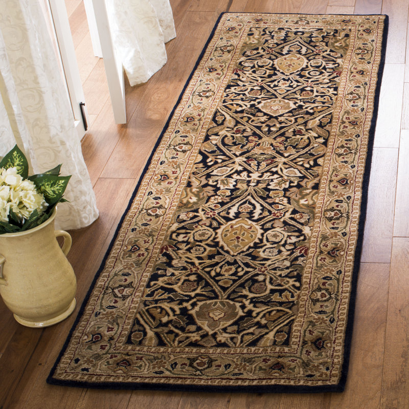 Evie New Zealand Wool Oriental Rug, Runner 2'6" x 10'