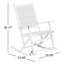 Chaise berçante d'extérieur en bois massif avec coussins Carberg-1218182696