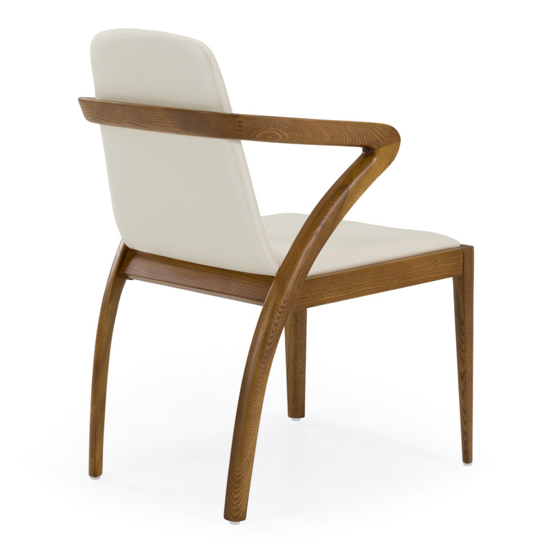 Downham 17'' H Faux Leather Upholstered Armchair