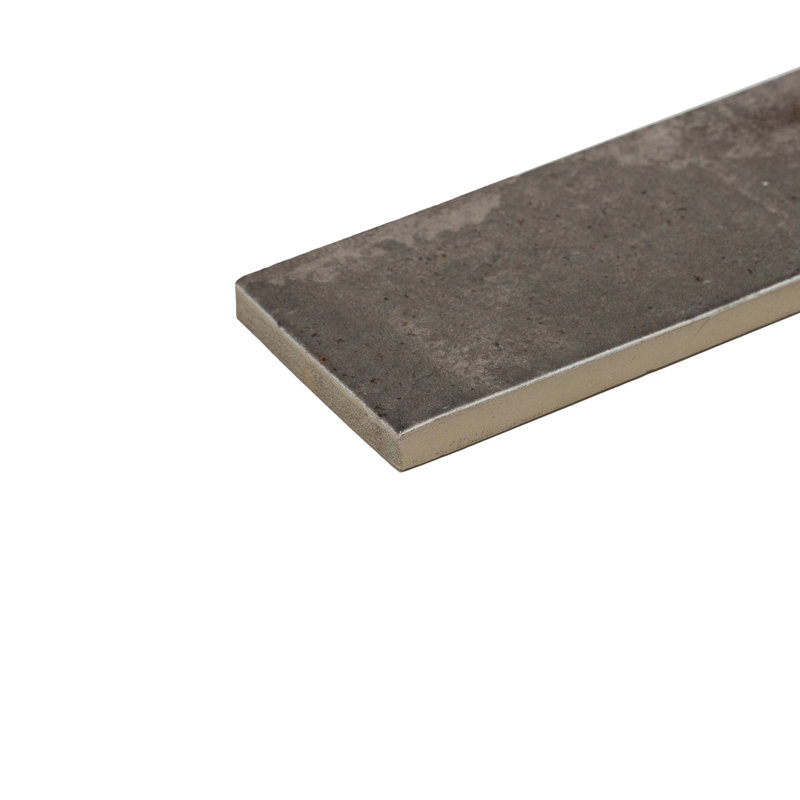 Tennessee 2" x 6" Zellige Subway Wall Tile, Gray