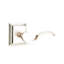 Emtek Passage Interior Mortise w/ Wilshire Rosette & Cortina Lever-1798436981-1798436978