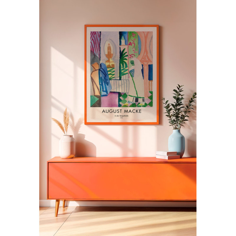 Élégante peinture décorative encadrée, 13 x 19 pouces | Cadre 100% bois massif (épaisseur: 0,8 pouce) | Œuvre d'art 100% MDF (épaisseur: 0,1 pouce) | Impression numérique, parfaite pour la décoration de la maison ou du bureau, design élégant et moderne