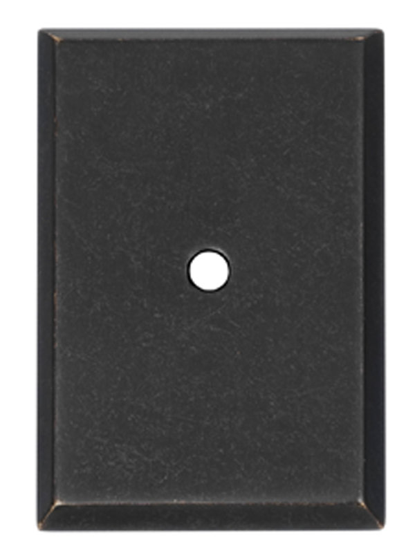 Back Plate, Barcelona, 2.25" H x 1.5" W x 0.13" D