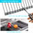 Roll Up Dish Drying Rack Drain Tray-59259707-59259708
