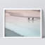 «Washed Out Minimalist Surfer Beach Shore» sur papier-98265870-98265871