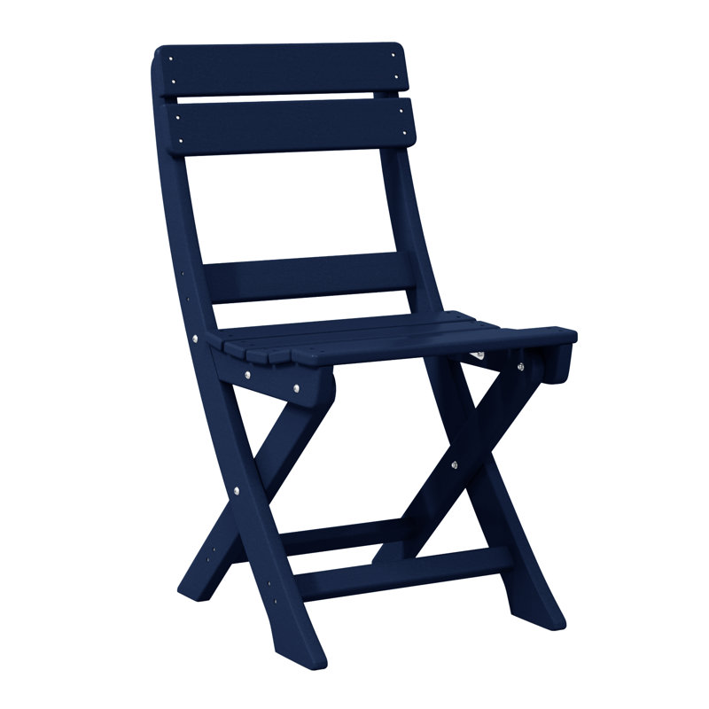 Chaise de patio pliante Laguna, Bleu