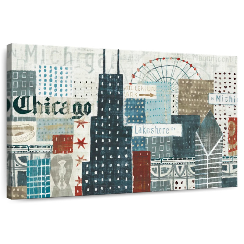 Hannes Hey Chicago, H 26 po x l 39 po