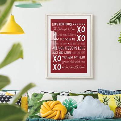 Geometry Notes IV -Gallery Wrapped Canvas