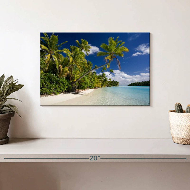 Gillard Tropical Aitutaki Lagoon, H 8 po x l 12 po